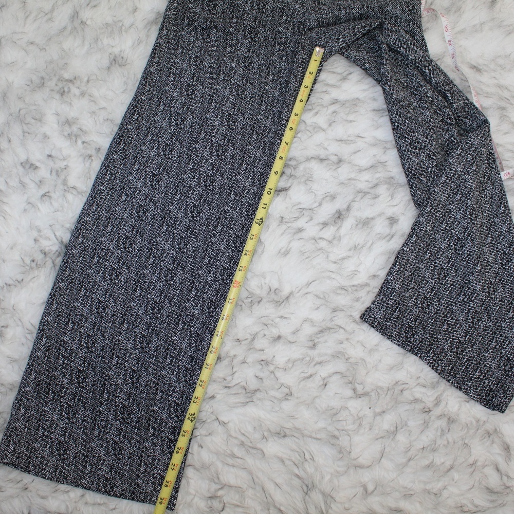 SOLD Express Wide Leg Trousers in Black & White - Picture 4 of 8